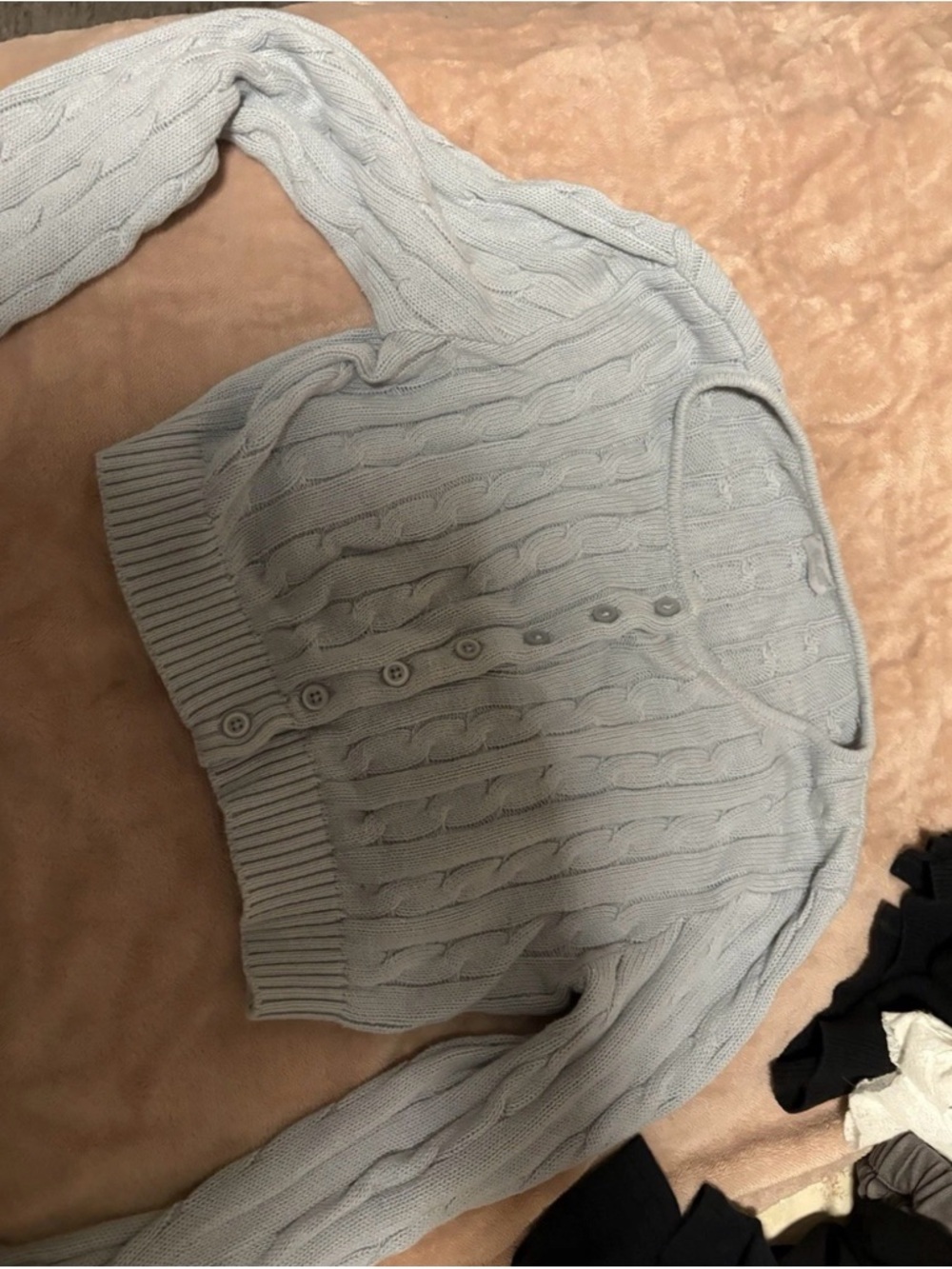 Size Medium John Galt Cropped Sweater
